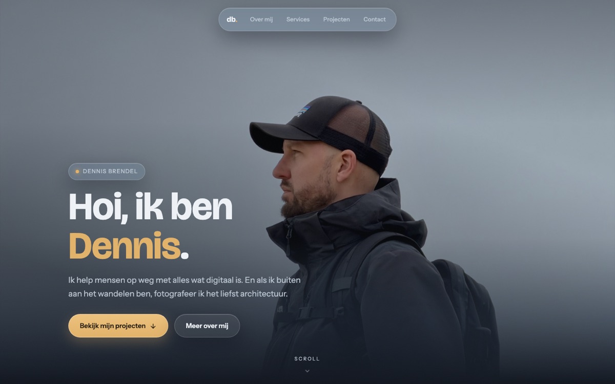 Startpagina van dennisbrendel.com
